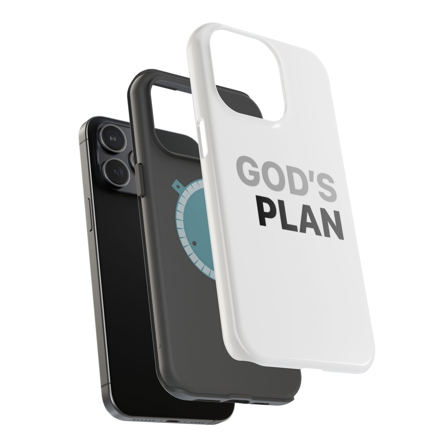 God's Plan Magnetic Impact-Resistant Phone Case — Protective Christian Faith Case