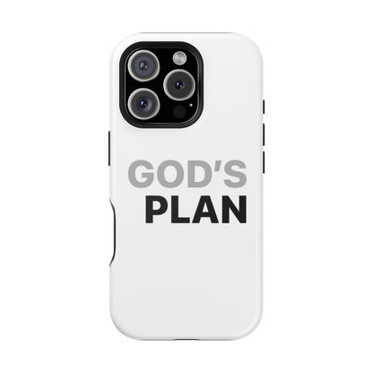 God's Plan Magnetic Impact-Resistant Phone Case — Protective Christian Faith Case