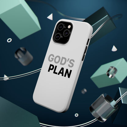 God's Plan Magnetic Impact-Resistant Phone Case — Protective Christian Faith Case