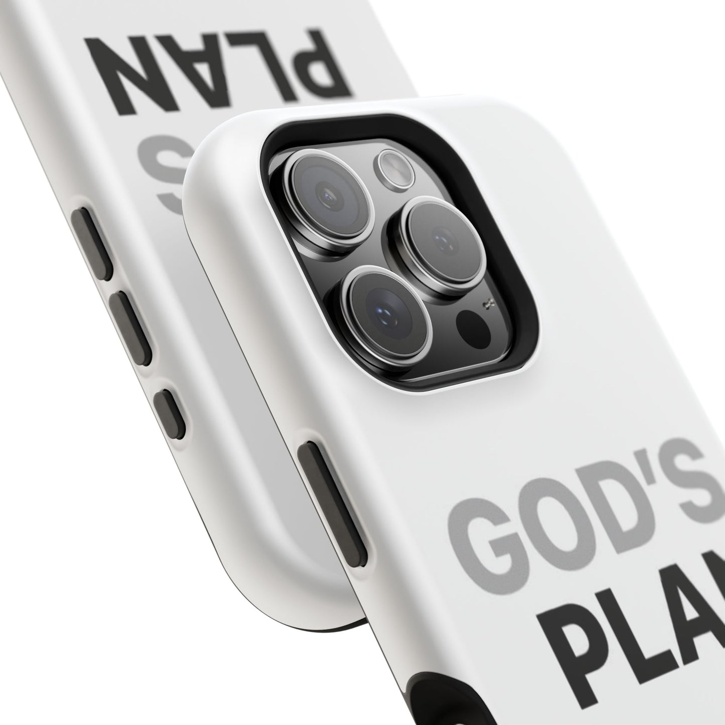 God's Plan Magnetic Impact-Resistant Phone Case — Protective Christian Faith Case