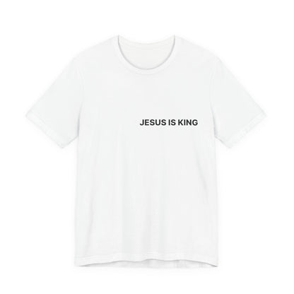 Jesus Is King T-Shirt — Minimal Christian Faith Tee