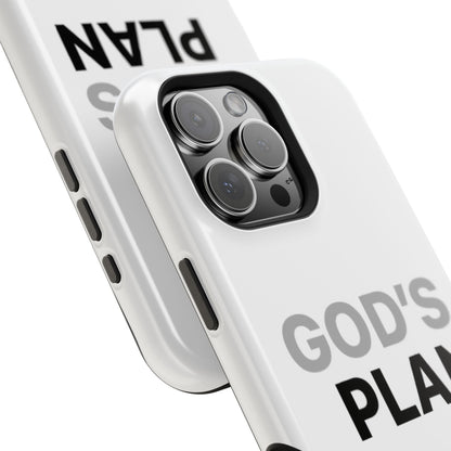 God's Plan Magnetic Impact-Resistant Phone Case — Protective Christian Faith Case