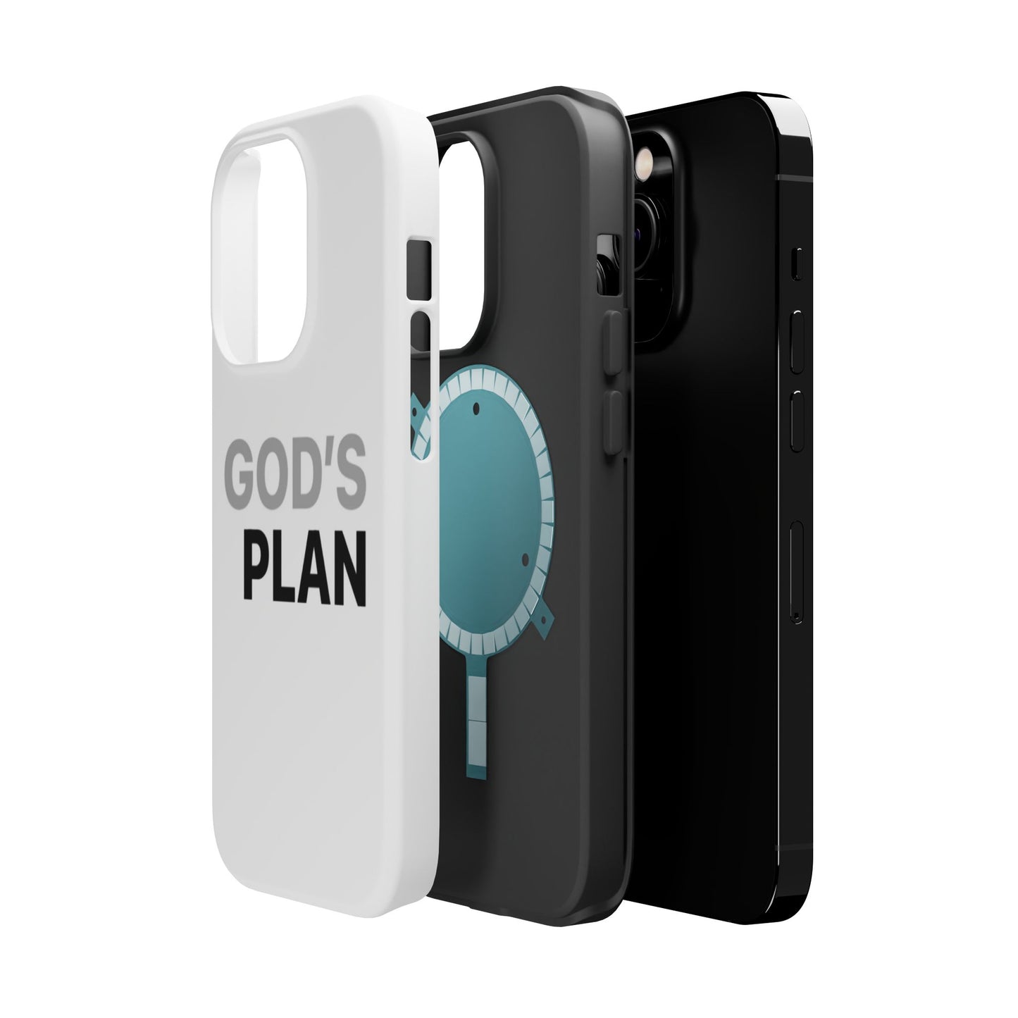 God's Plan Magnetic Impact-Resistant Phone Case — Protective Christian Faith Case