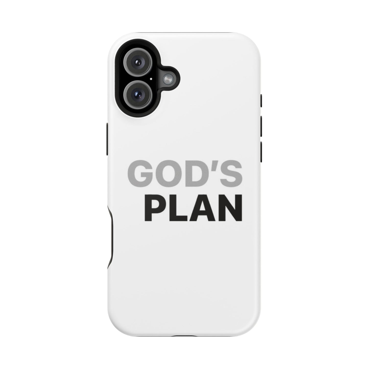 God's Plan Magnetic Impact-Resistant Phone Case — Protective Christian Faith Case