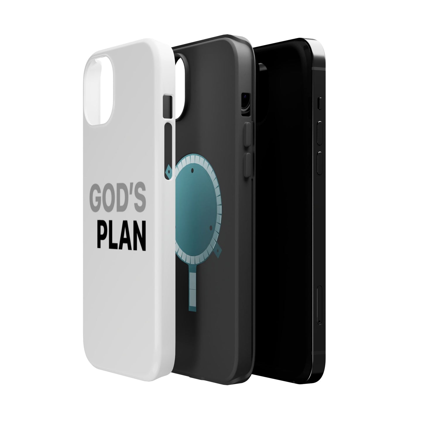 God's Plan Magnetic Impact-Resistant Phone Case — Protective Christian Faith Case