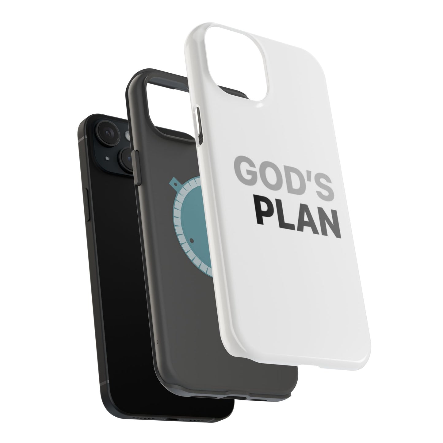 God's Plan Magnetic Impact-Resistant Phone Case — Protective Christian Faith Case
