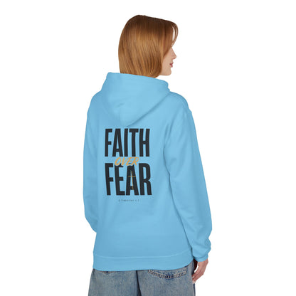 Faith Over Fear Hoodie — Inspirational Christian Pullover