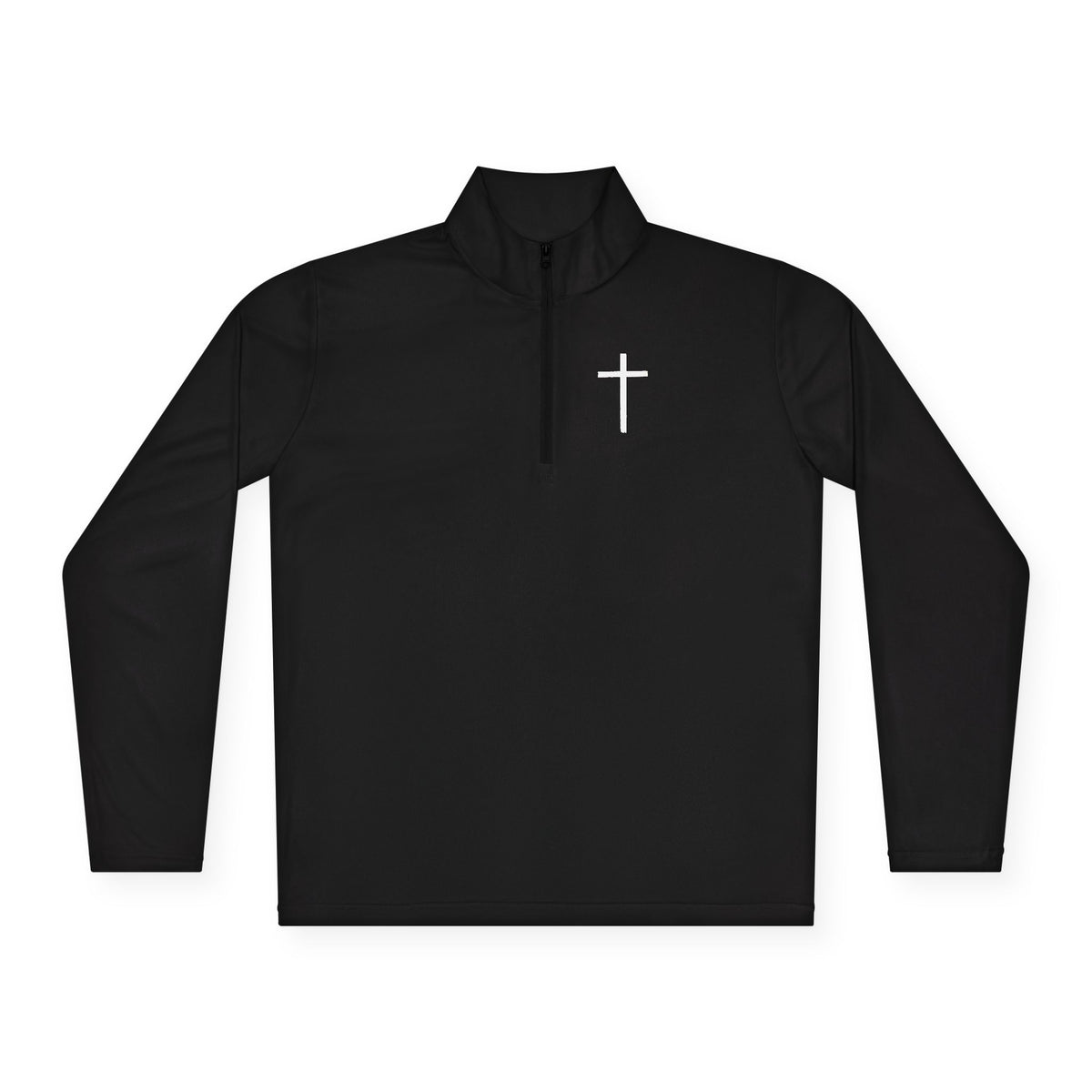 Christian Quarter-Zip Pullover — Faith-Inspired Athletic Top