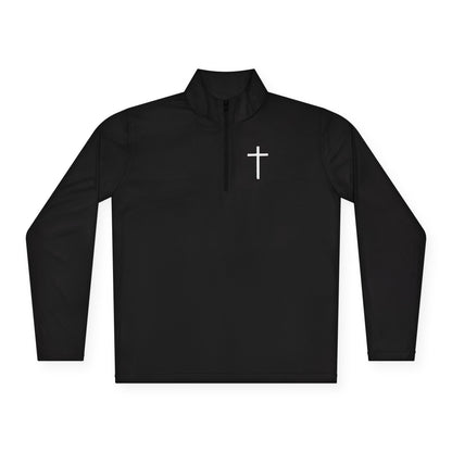 Christian Quarter-Zip Pullover — Faith-Inspired Athletic Top