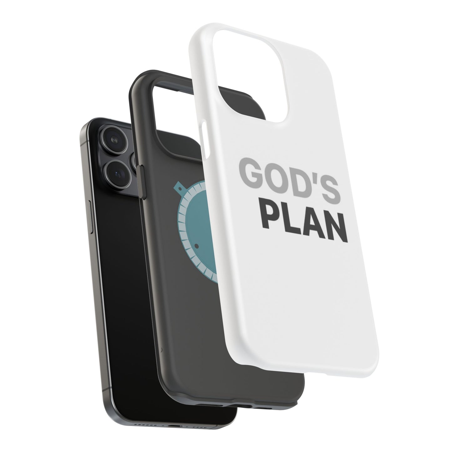 God's Plan Magnetic Impact-Resistant Phone Case — Protective Christian Faith Case