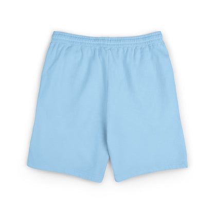 Cross Graphic Sweat Shorts — Lightweight Garment-Dyed Fleece