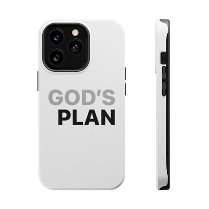 God's Plan Magnetic Impact-Resistant Phone Case — Protective Christian Faith Case