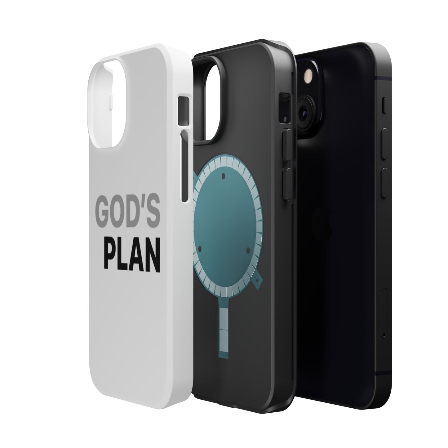 God's Plan Magnetic Impact-Resistant Phone Case — Protective Christian Faith Case