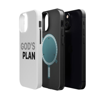 God's Plan Magnetic Impact-Resistant Phone Case — Protective Christian Faith Case