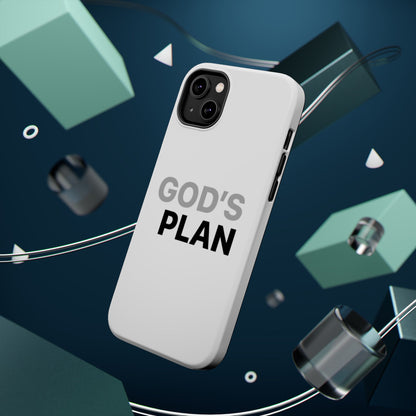 God's Plan Magnetic Impact-Resistant Phone Case — Protective Christian Faith Case