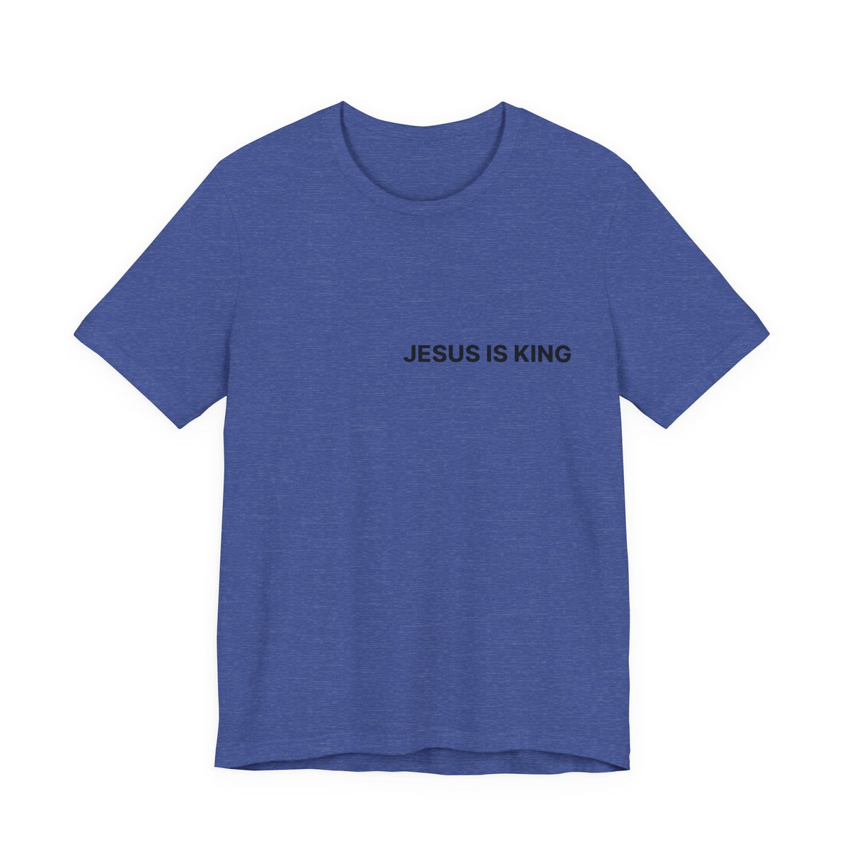 Jesus Is King T-Shirt — Minimal Christian Faith Tee