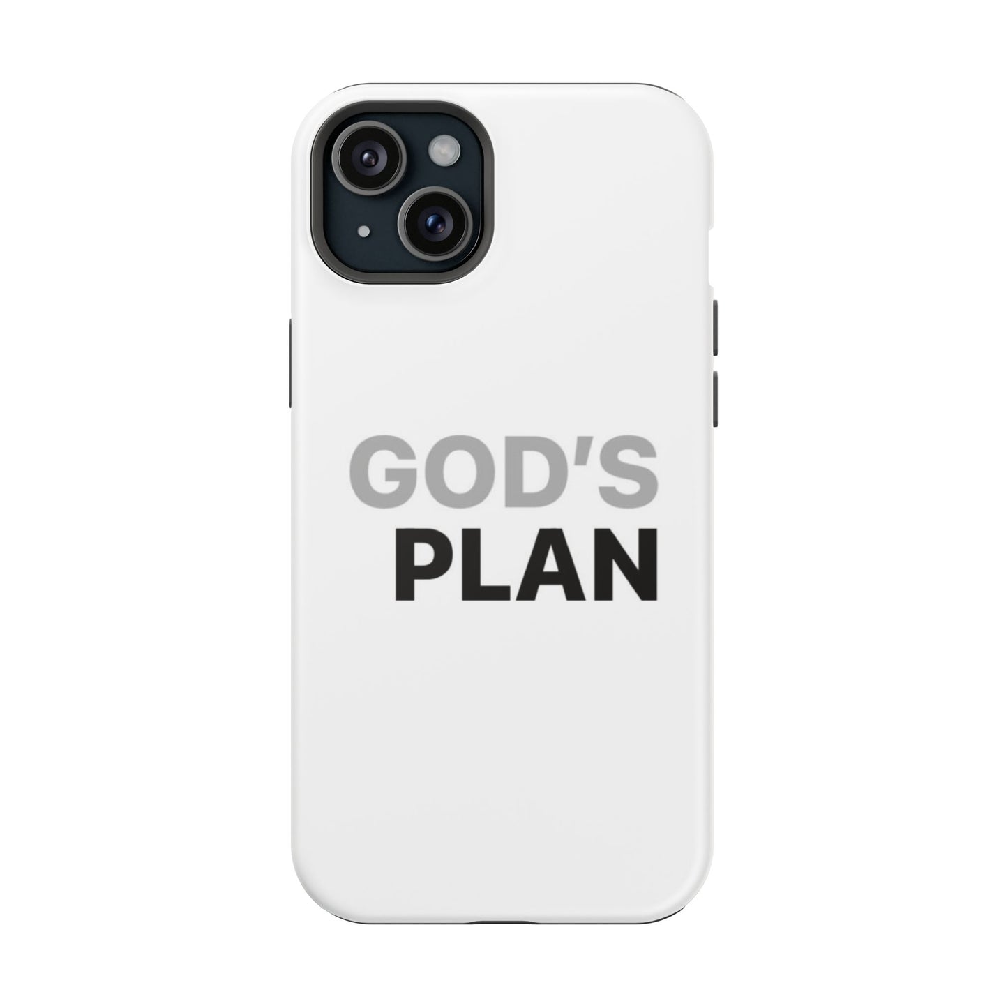 God's Plan Magnetic Impact-Resistant Phone Case — Protective Christian Faith Case