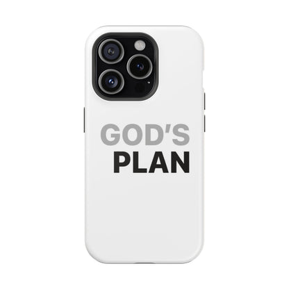 God's Plan Magnetic Impact-Resistant Phone Case — Protective Christian Faith Case