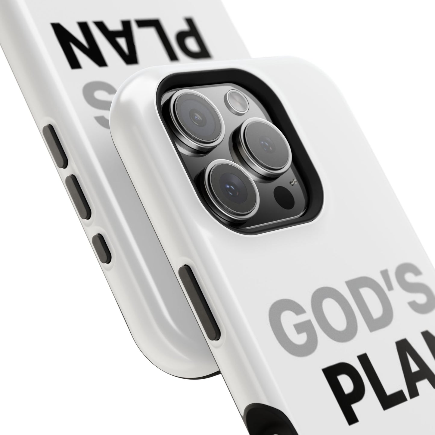 God's Plan Magnetic Impact-Resistant Phone Case — Protective Christian Faith Case