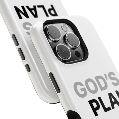 God's Plan Magnetic Impact-Resistant Phone Case — Protective Christian Faith Case