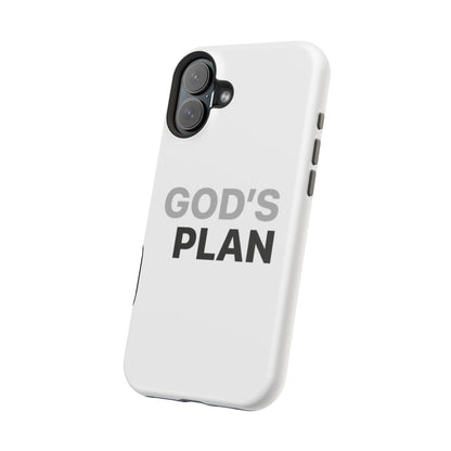 God's Plan Magnetic Impact-Resistant Phone Case — Protective Christian Faith Case