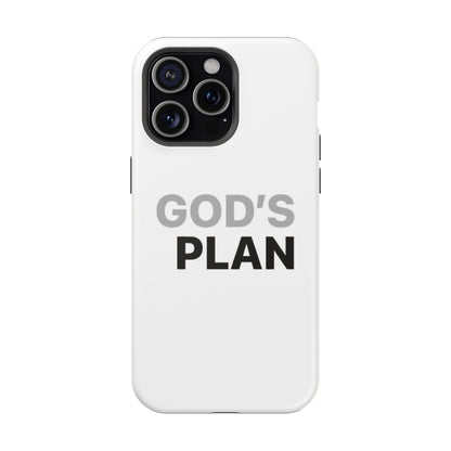 God's Plan Magnetic Impact-Resistant Phone Case — Protective Christian Faith Case