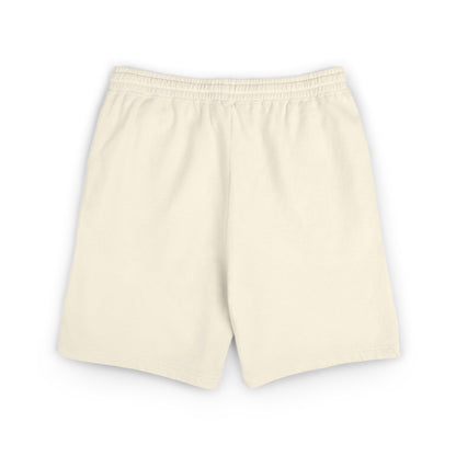 Cross Graphic Sweat Shorts — Lightweight Garment-Dyed Fleece