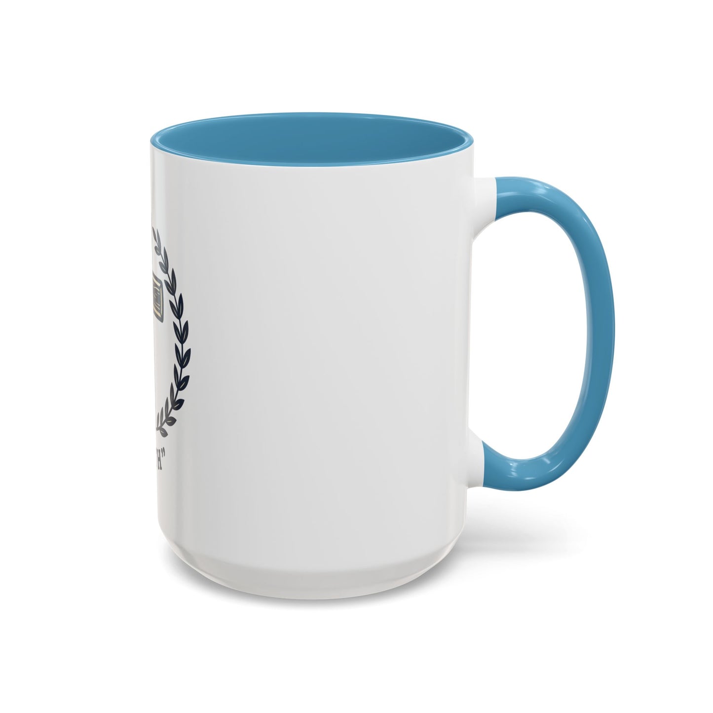 Faith Cross Coffee Mug — Christian Inspirational Ceramic Mug 15oz