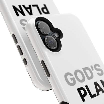 God's Plan Magnetic Impact-Resistant Phone Case — Protective Christian Faith Case