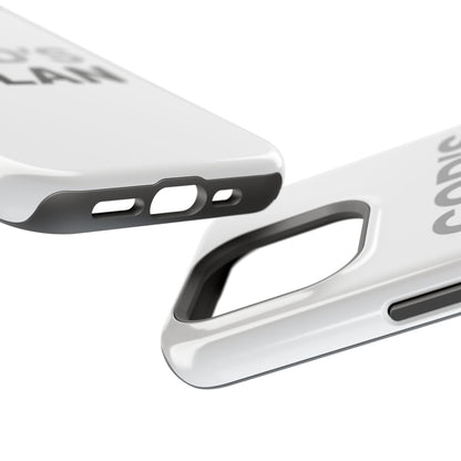 God's Plan Magnetic Impact-Resistant Phone Case — Protective Christian Faith Case