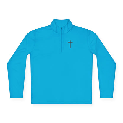 Christian Quarter-Zip Pullover — Faith-Inspired Athletic Top