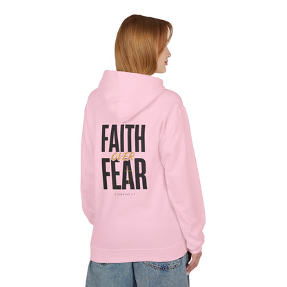 Faith Over Fear Hoodie — Inspirational Christian Pullover