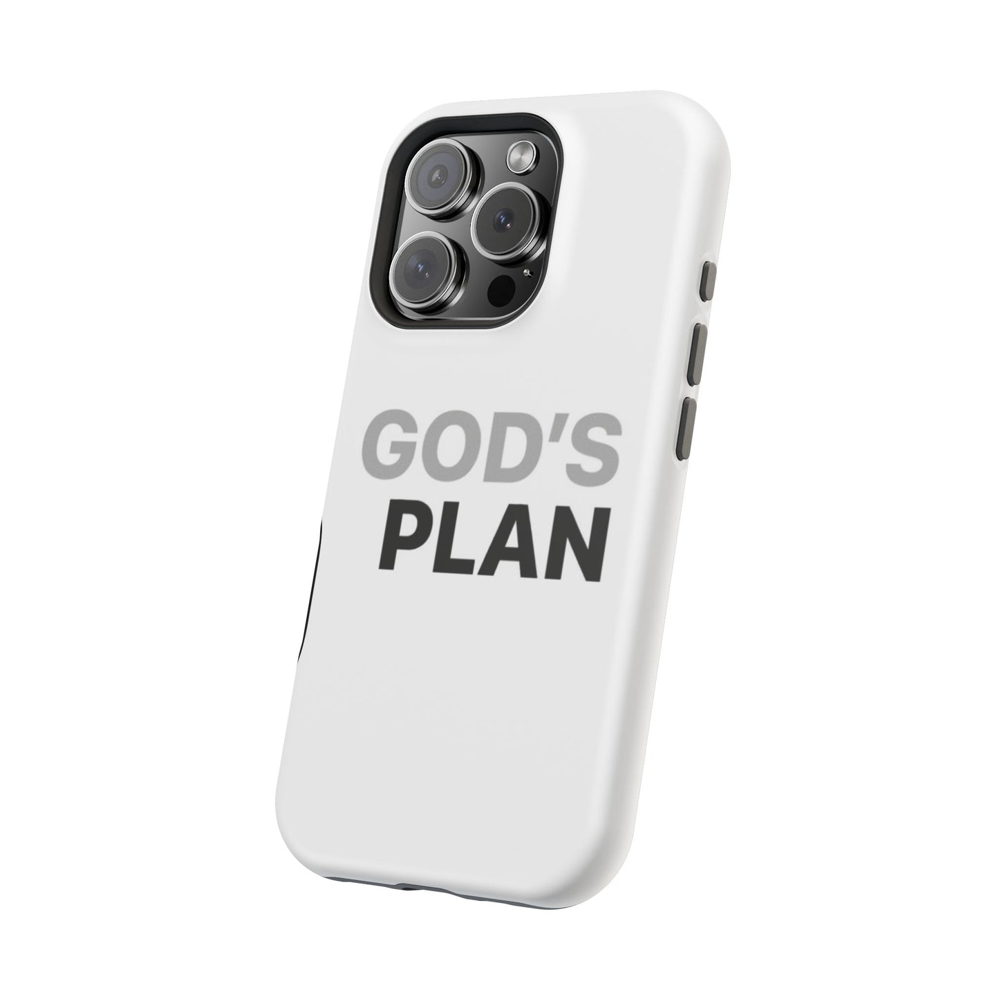 God's Plan Magnetic Impact-Resistant Phone Case — Protective Christian Faith Case