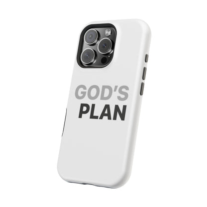 God's Plan Magnetic Impact-Resistant Phone Case — Protective Christian Faith Case