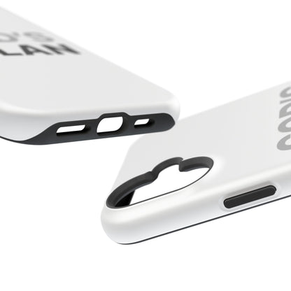 God's Plan Magnetic Impact-Resistant Phone Case — Protective Christian Faith Case