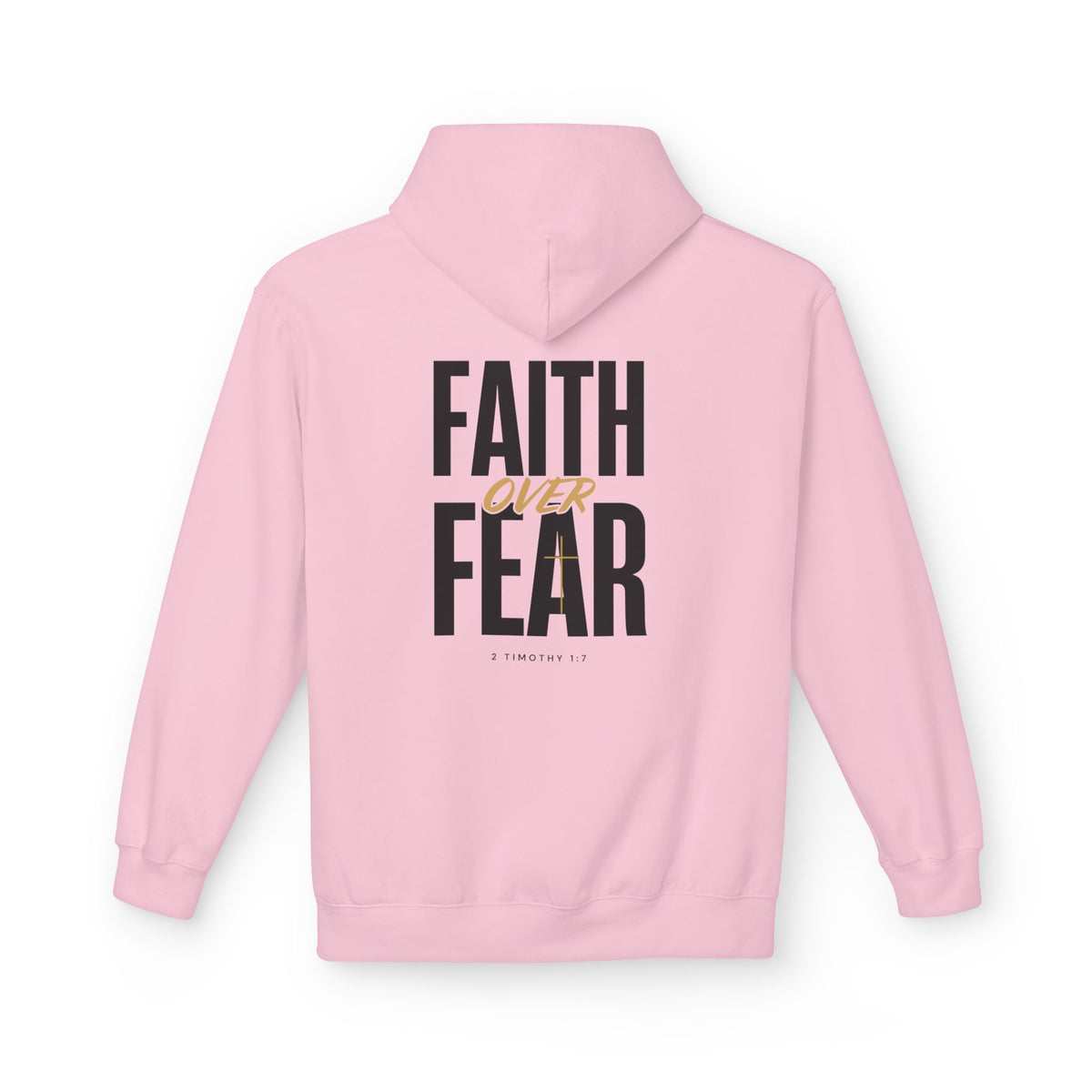 Faith Over Fear Hoodie — Inspirational Christian Pullover