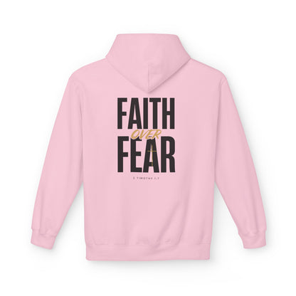 Faith Over Fear Hoodie — Inspirational Christian Pullover