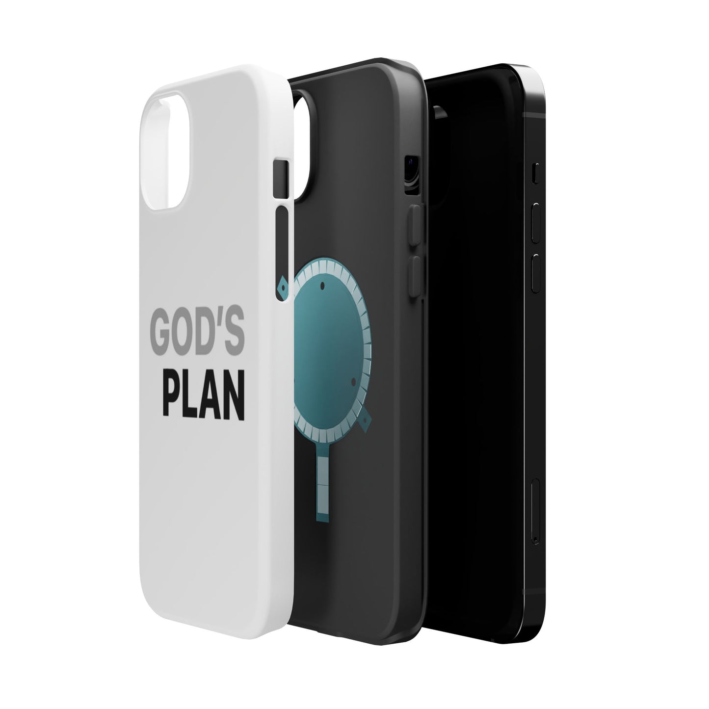 God's Plan Magnetic Impact-Resistant Phone Case — Protective Christian Faith Case