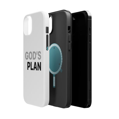 God's Plan Magnetic Impact-Resistant Phone Case — Protective Christian Faith Case