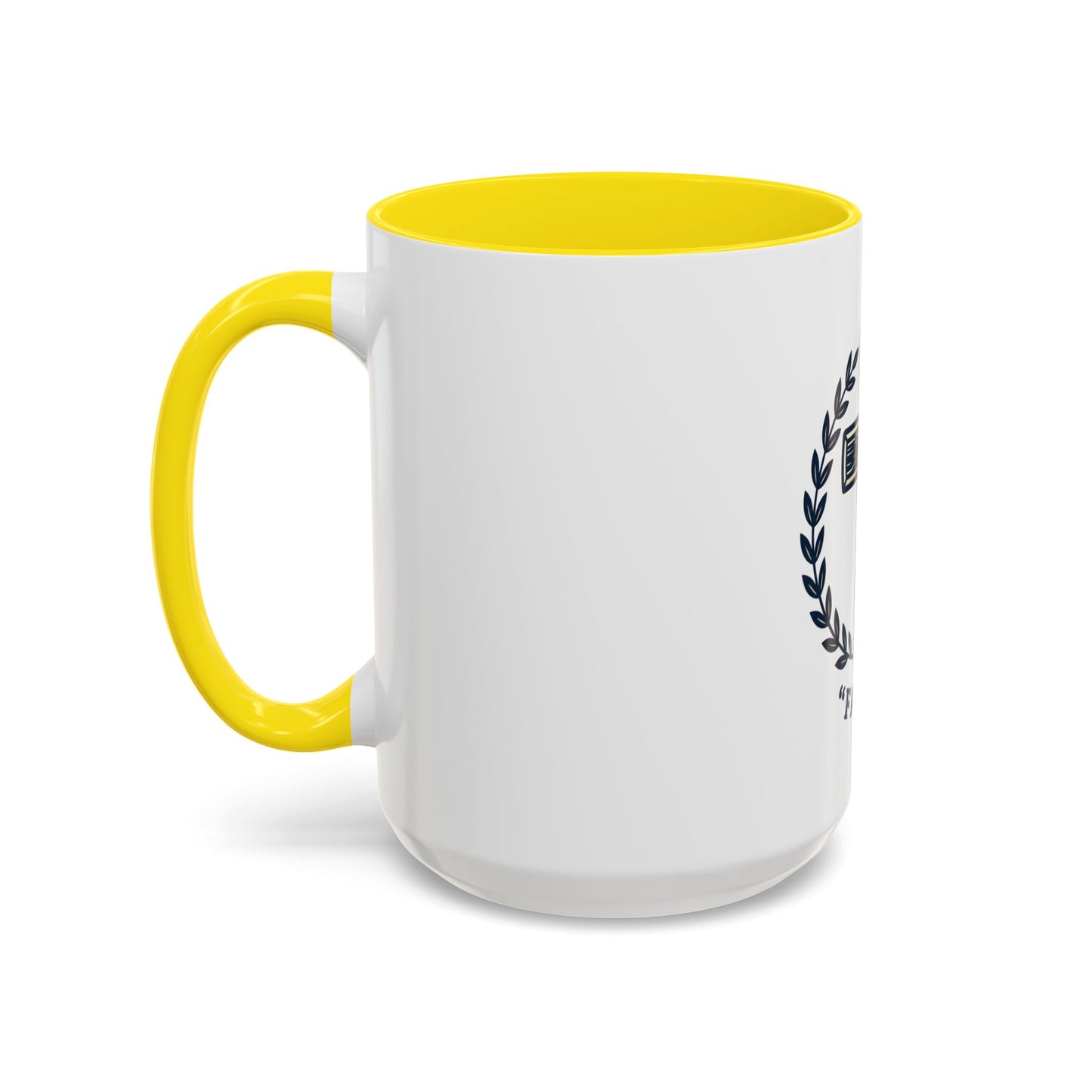 Faith Cross Coffee Mug — Christian Inspirational Ceramic Mug 15oz