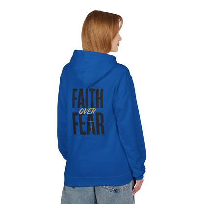 Faith Over Fear Hoodie — Inspirational Christian Pullover
