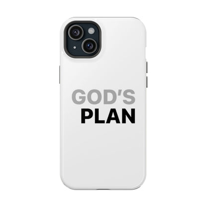 God's Plan Magnetic Impact-Resistant Phone Case — Protective Christian Faith Case