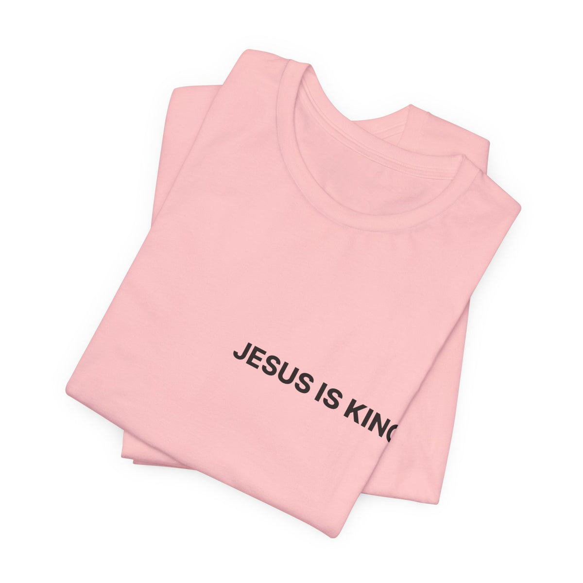 Jesus Is King T-Shirt — Minimal Christian Faith Tee
