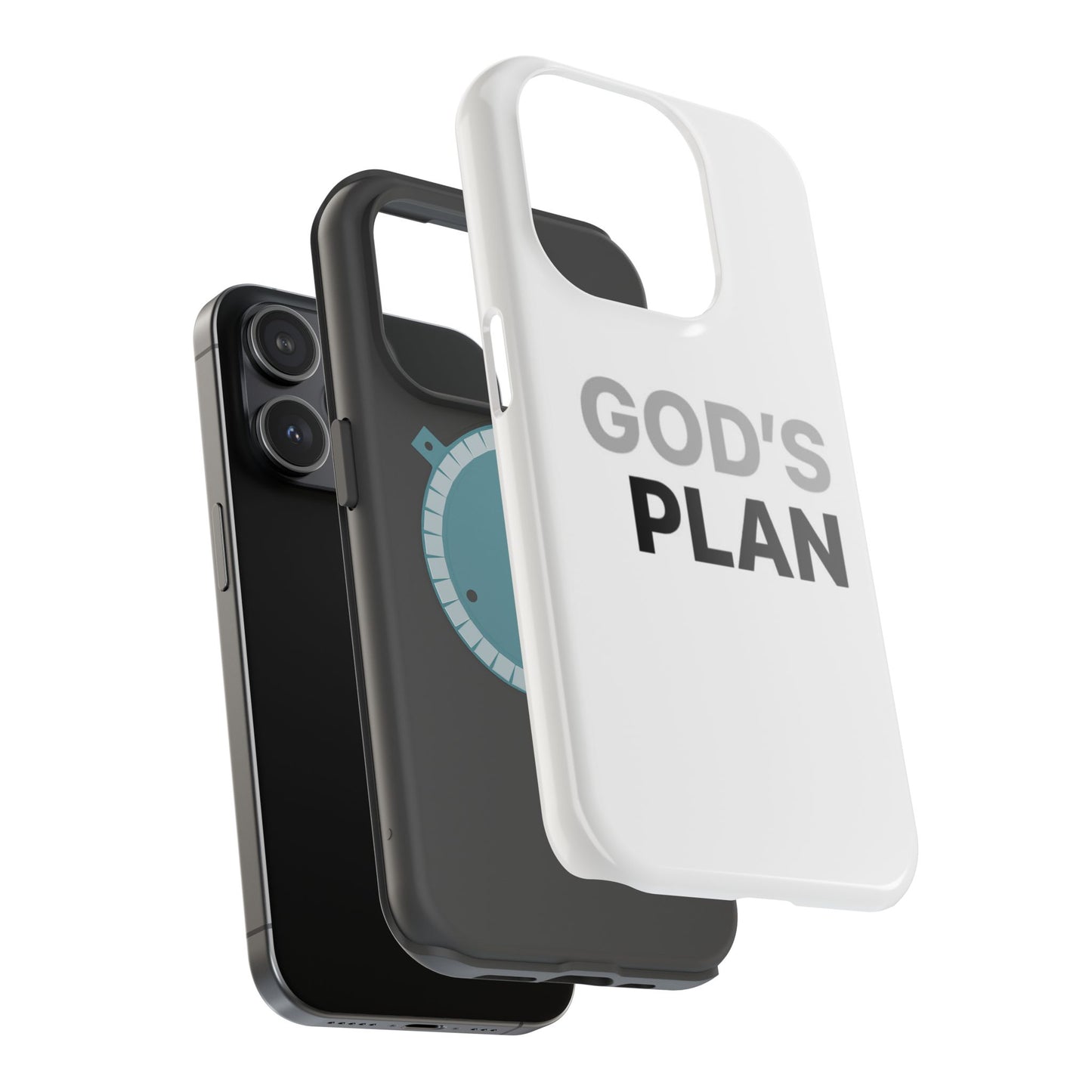 God's Plan Magnetic Impact-Resistant Phone Case — Protective Christian Faith Case