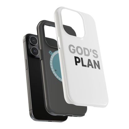 God's Plan Magnetic Impact-Resistant Phone Case — Protective Christian Faith Case