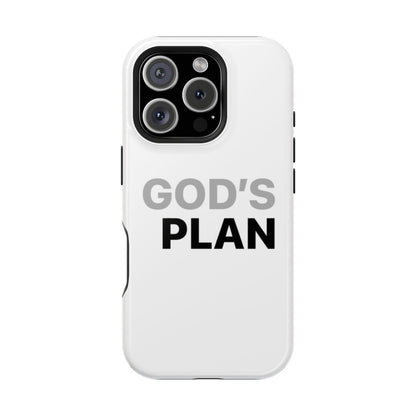 God's Plan Magnetic Impact-Resistant Phone Case — Protective Christian Faith Case