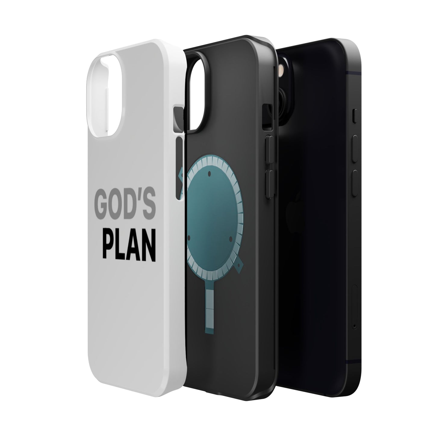 God's Plan Magnetic Impact-Resistant Phone Case — Protective Christian Faith Case