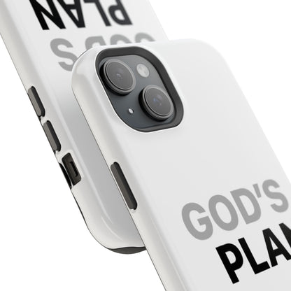 God's Plan Magnetic Impact-Resistant Phone Case — Protective Christian Faith Case