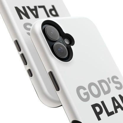 God's Plan Magnetic Impact-Resistant Phone Case — Protective Christian Faith Case
