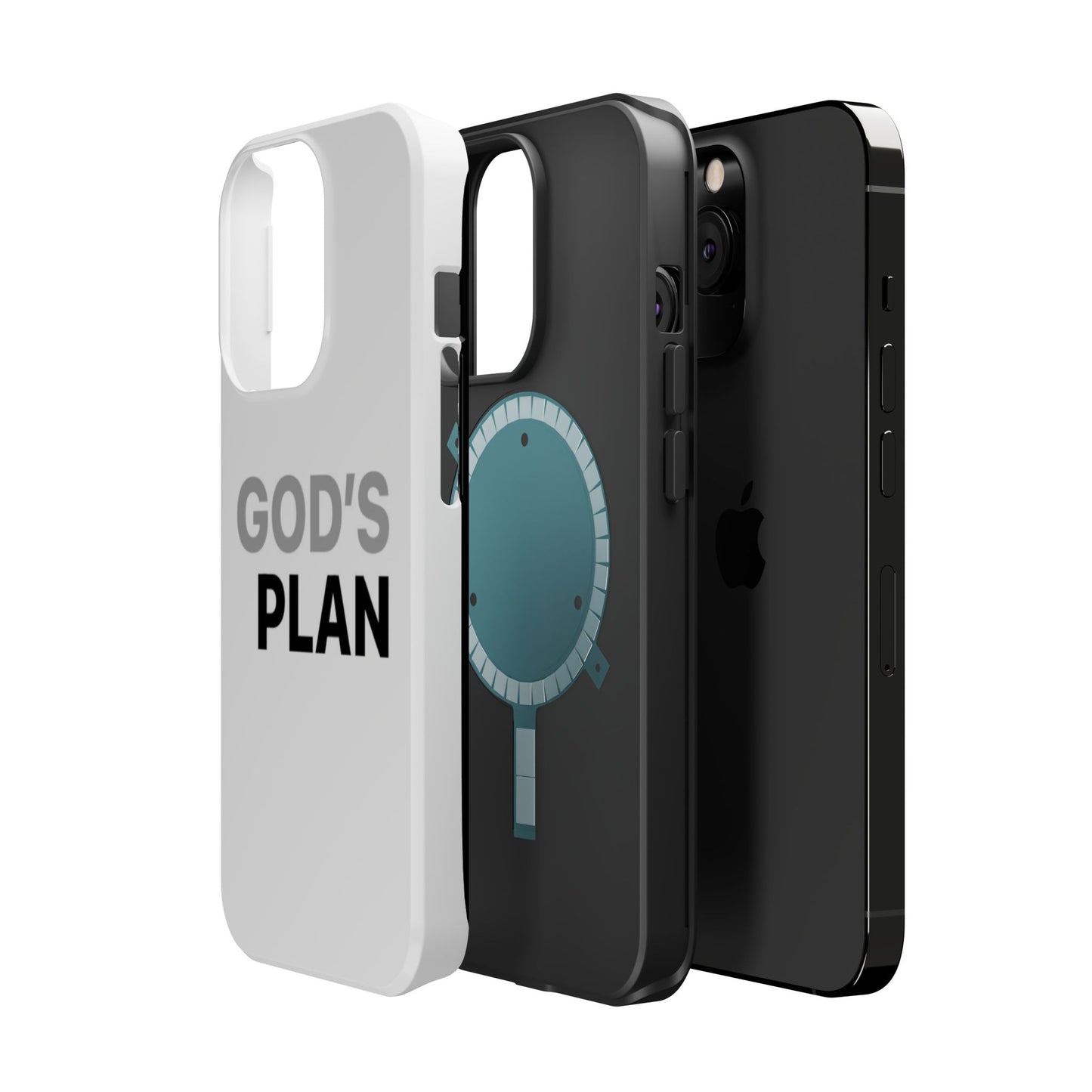 God's Plan Magnetic Impact-Resistant Phone Case — Protective Christian Faith Case